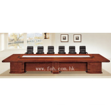 Classic Office Furniture Wood Veneer MDF Conference Table Boardroom Table Executive Meeting Table (FOHSC-6041)
